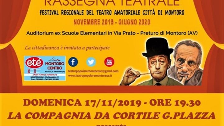 Riparte la  XXIV Edizione Teatrale a Montoro