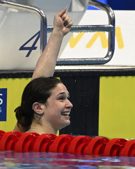 Benedetta Pilato ha vinto la medaglia d’oro nei 50