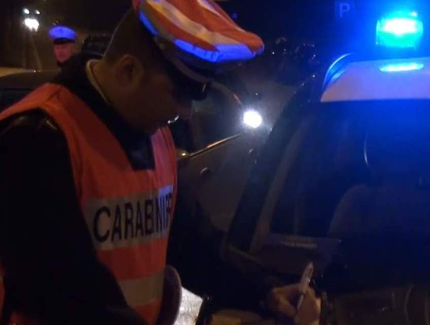 Rifiuta il test dell’etilometro: denunciato dai carabinieri