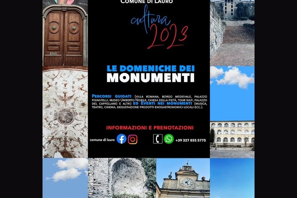 A Lauro “la domenica dei monumenti”