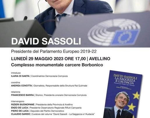 Il ricordo di David Sassoli, faro dell’ Europa Unita