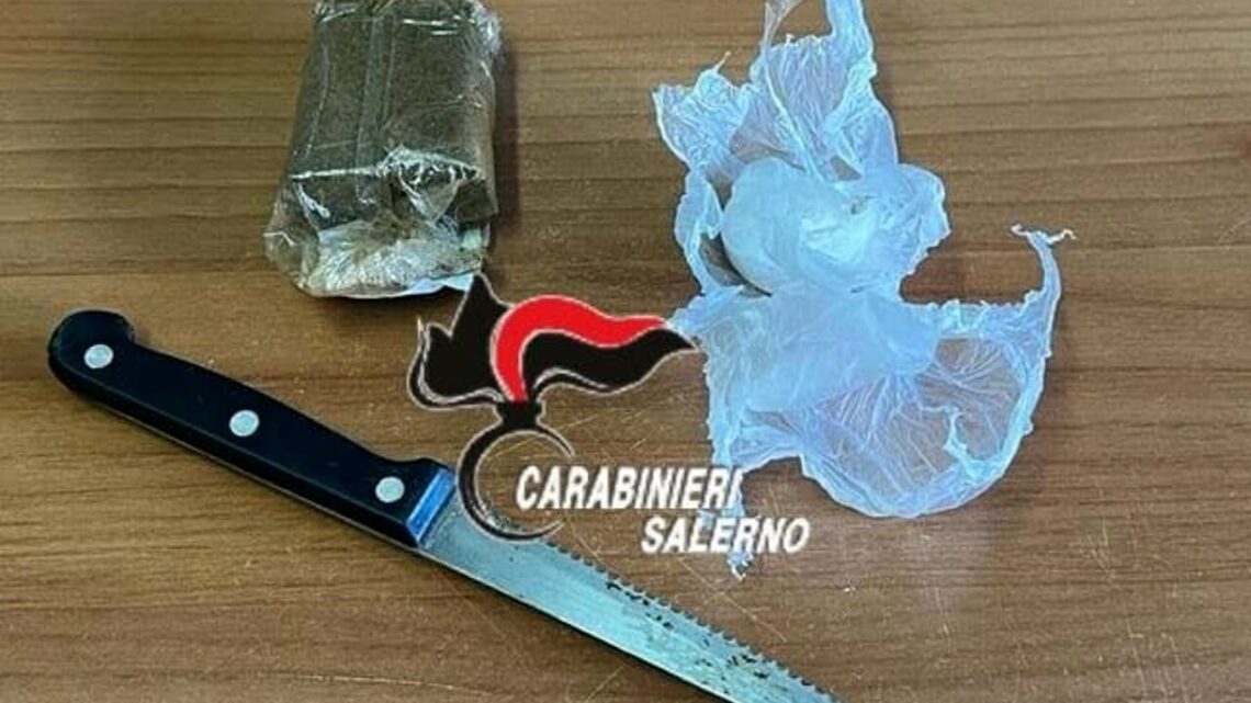 CARABINIERI –  Fermato e arrestato straniero, sorpreso con hashish e anfetamine