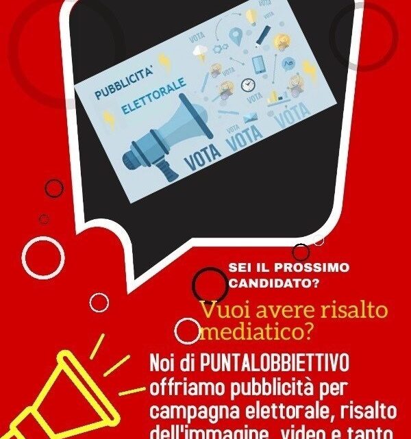 PER LA TUA PUBBLICITA’ ELETTORALE SCEGLI PUNTALOBBIETTIVO