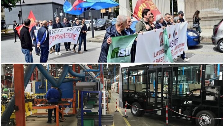 Depurazione e Industria Italiana Autobus: le due vertenze prioritarie del nuovo anno