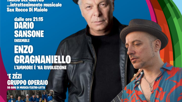 VOLLA – ENZO GRAGNANIELLO IN CONCERTO  TRE GIORNI DEDICATI ALLA FAMIGLIA CON “SAN MICHELE IN FESTA”