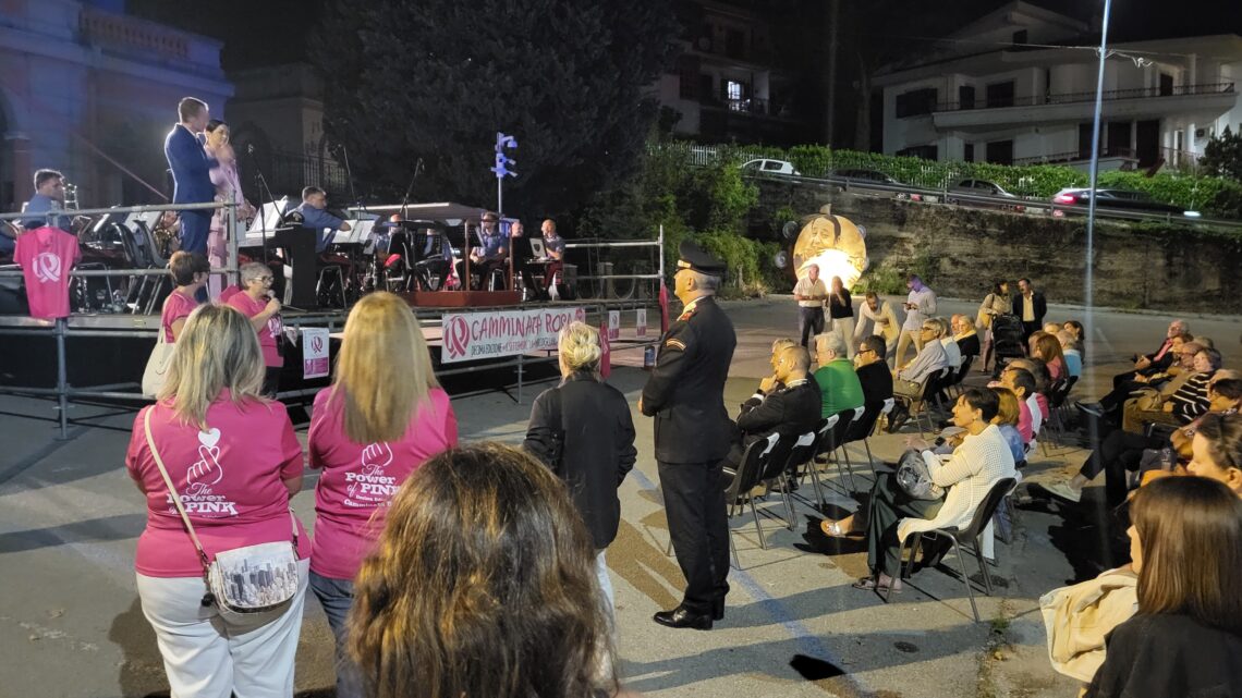 MERCOGLIANO (AV) – LA FANFARA DELL’ARMA DEI CARABINIERI IN CONCERTO PER LA DECIMA EDIZIONE DELLA “CAMMINATA ROSA”