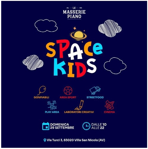 Ai più piccoli serve davvero poco per essere felici. Ma per Space Kids, non è maiabbastanza!