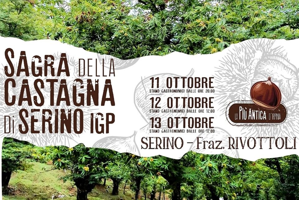 Tutto pronto a Rivottoli per la 47ª Sagra della Castagna IGP di Serino