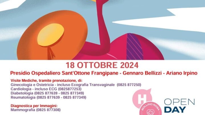 GIORNATA MONDIALE DELLA MENOPAUSA – VISITE ED ESAMI GRATUTI ALL’OSPEDALE DI ARIANO IRPINO IN COLLABORAZIONE CON FONDAZIONE ONDA