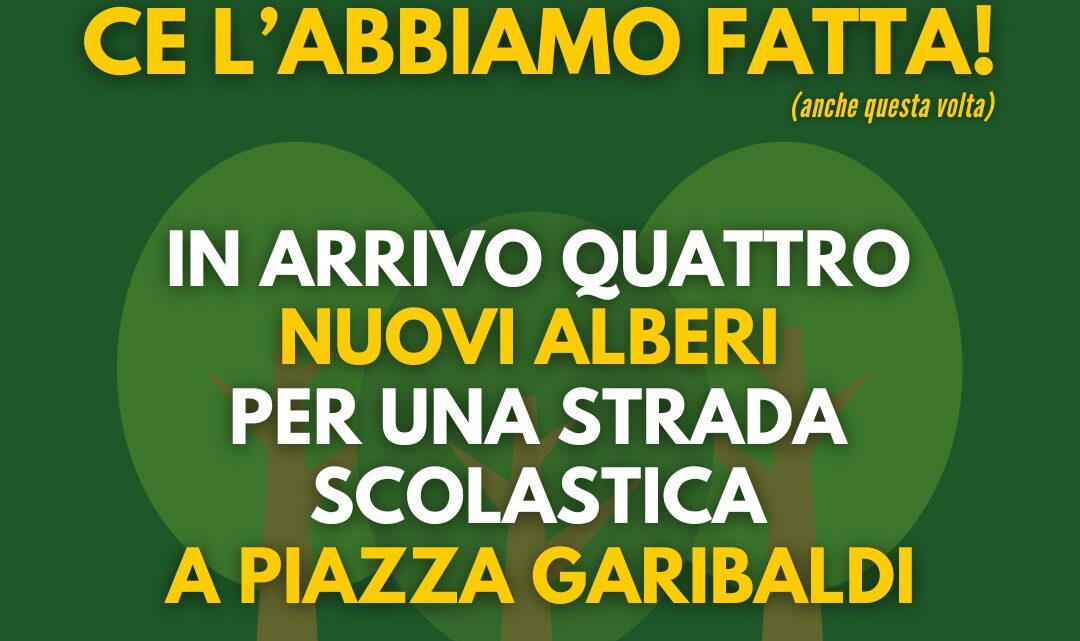 Legambiente Avellino, successo della raccolta fondi: domani si pianta a Piazza Garibaldi